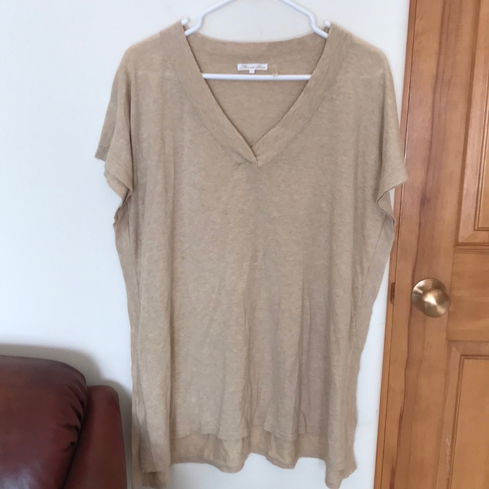Cotton Short Sleeved Sweater by Minnie Rose